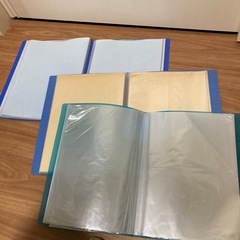 クリアブック　ファイルの画像