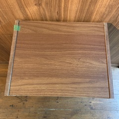 カラーボックス　ブラウン色　収納棚　本棚の画像