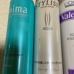 ヘアースプレー　４本セットの画像