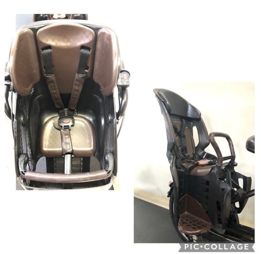 1年保証 送料無料　ヤマハ　パスキッス　20インチ　茶色　電動アシスト自転車　g930