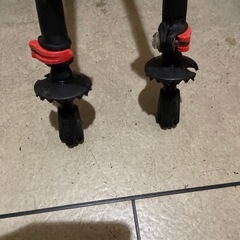 LEKIのトレッキングポール2本の画像