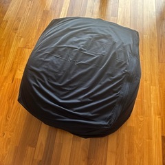 【無印良品】ビーズクッション➕【IKEA】クッションの画像