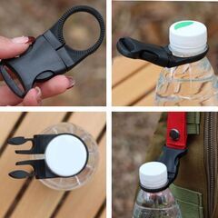 不用品/竿ピンチ6個とペットボトルホルダー（新品）の画像