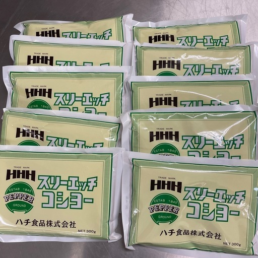 HHH スリーエッチコショー 300g × 10袋