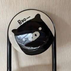 中古 モノクロブー パイプイス 椅子　レトロの画像