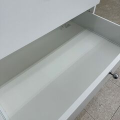 ★リユースのサカイ高崎店★TJ12877 IKEA チェスト 白 H121×D57×W80 クリーニング済みの画像