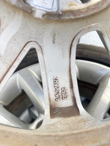 VW フォルクスワーゲン 純正 ホイール 16インチ6.5J x16H2 Michelin 冬タイヤ付き4本セット 205/55R16