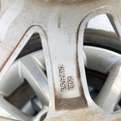 VW フォルクスワーゲン 純正 ホイール 16インチ6.5J x16H2 Michelin 冬タイヤ付き4本セット 205/55R16 2022年 の画像
