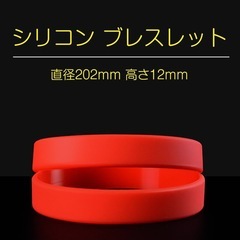 新品！sac taske シリコン ブレスレット シンプル 無地 リストバンド ＆ タオルの画像