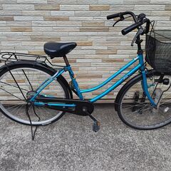 中古自転車 変速無し 26インチ LEDダイナモ 軽整備済み 防...