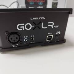 【良品】TC-Helicon GOXLR mini/オーディオインターフェース/プリアンプの画像
