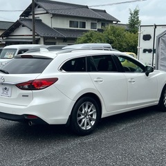 ★支払い総額 47.8万★ローン可能★マツダ アテンザワゴン ディーゼルターボ！車検令和8年10月！下取り、配送可能！の画像