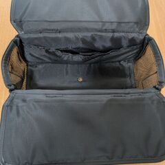 小学生　絵の具かばん　黒の画像