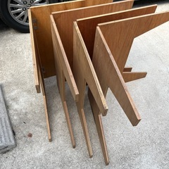 DIY　スタンド　建築　木材　板　合板の画像