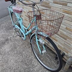 中古自転車 6段変速 26インチ LEDオートライト 軽整備済み 防犯登録対応 町田市 相模原市 MM842の画像