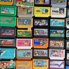 レトロゲーム ファミコン ゲームソフト 57個の画像