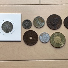 古銭 旧朝鮮銀貨銅貨や中華民国等の画像