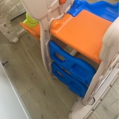 (お取引決まりました)室内遊具(すべり台とブランコ) の画像