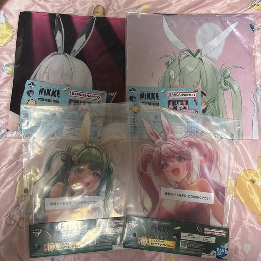 nikke 一番くじ　グラス　アクリルスタンドセット