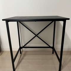 黒 テーブル デスク シンプル 