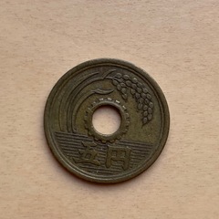 旧銀行券や特年の筆五円ギザ十円の画像