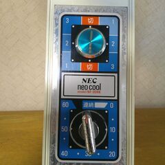 NEC 扇風機 NF-30HK 壁掛式 羽根径30cm 三枚羽根 昭和 レトロ【中古/現状品/通電確認OK/動作未確認】の画像