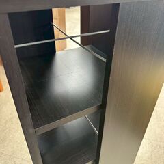 ★リユースのサカイ高崎店★TJ12885  本棚 黒 H116×D39×W39 クリーニング済みの画像