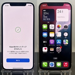 iPhone12 ホワイト 256Gバッテリー新品　ガラスコーティングの画像
