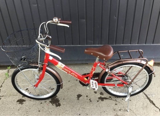 A-127△ y 岐阜発/ CHOCOLATE/　子供用自転車/ 20インチ/ 変速なし/ 走行確認/ 自転車/ 鍵付き/ 現状品/ R7.5/25 △