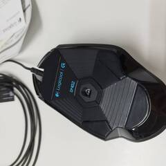 【良品】Logicool G402 M-U0041/ウルトラファースト FPS ゲーミングマウス/有線の画像
