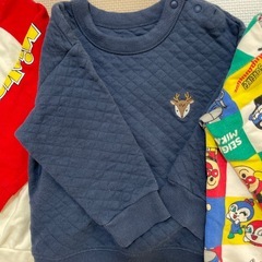 【お譲り予定】10/1処分予定　ベビー服90cm・100cmトレーナーの画像