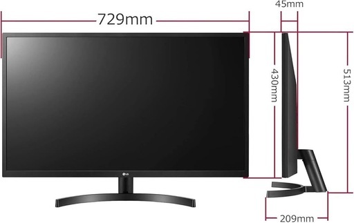「取引中」LG 31.5-inch モニター