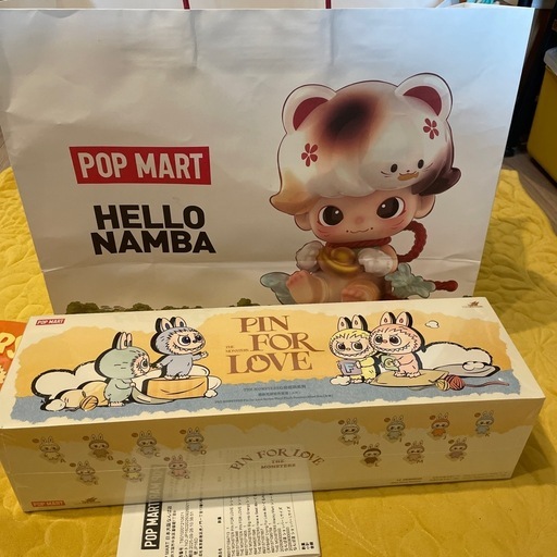 イニシャルラブブ PIN FOR LOVE 2箱 未開封 Labubu 正規品・未開封】Labubu