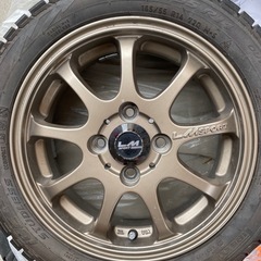 アルミホイール14インチ、スタットレスの画像