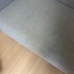 ソファ　グレーの画像