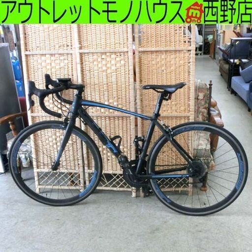 ロードバイク 変速付き ブラック Eizer R101 黒×青 700×23C 自転車 アイゼル 14段変速 T7713050 札幌 西野店