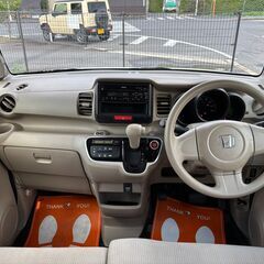 【総額コミコミ】広島発プライムゲート☆即日納車OK☆２９年NBOX　後期モデル　新車法人ワンオーナー　車検令和８年6月18日　　スマートキー　プライバシーガラス　パールホワイト　修復歴無　ディーラー系オートオークション仕入　車両状態良好⭕️ 内外装美車⭕️軽自動車の画像