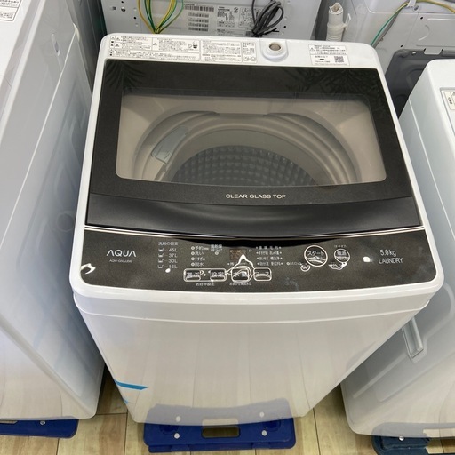 AQUA 5.0kg全自動洗濯機【リサイクルフカツ岡崎倉庫店】250926SM-12