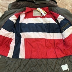 幻級希少ナパピリメンズコートモッズコートミリタリージャケット防寒用ジャンパーLサイズジャンバー男性用紳士ユニセックス男女兼用豪華の画像