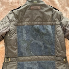 幻級希少ナパピリメンズコートモッズコートミリタリージャケット防寒用ジャンパーLサイズジャンバー男性用紳士ユニセックス男女兼用豪華の画像