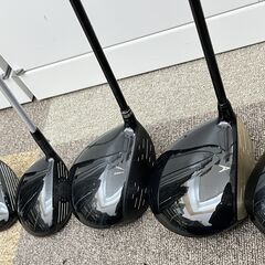 ji5341N ゴルフ 2セット adabat munsincwear XXIO mizuno PFW-101 ミズノ アイアン ドライバー 右利き 42本 キャディバックの画像