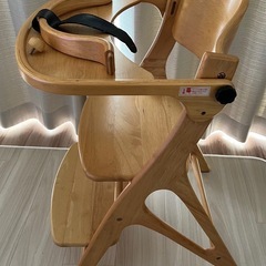 【直接引取】美品_yamatoyaアッフルチェア セーフティチェアベルト付の画像