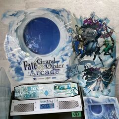FATE Grand Order アーケード 筐体 通電確認済 フェイト カードゲーム ゲームセンター カード印刷機付 FGO 鍵なし ④ Y2250の画像