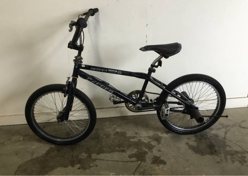 A-129△ 岐阜発/ DEEPER/ BMX/ 自転車/ 20インチ/ ジャイロ/ 走行確認/ フロントペグなし/ 現状品/ s0.5/ R6.10/31 △