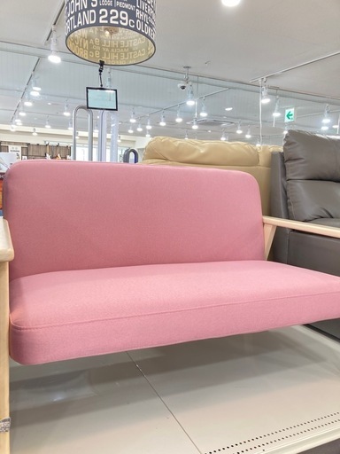 【トレファク高槻店】取りに来られる方限定！コスパクリエーションの2人掛けソファーのご紹介です！