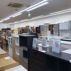 ★リユースのサカイ幸手店★SJ10634★ジモティ割あり★  スライド式本棚  W90×D33×H88 クリーニング済み の画像