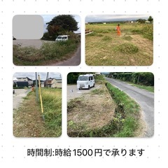 草刈り手伝います