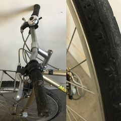A-130
(S)□岐阜発　△Mari Posa/DEKI Bicycle/マウンテンバイク/走行確認/6×3段変速/タイヤひび割れあり/サドル破れあり/現状品　R6.8/4□0.5の画像