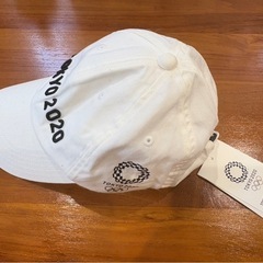 『未使用』東京オリンピック開催されなかった2020年の白キャップの画像