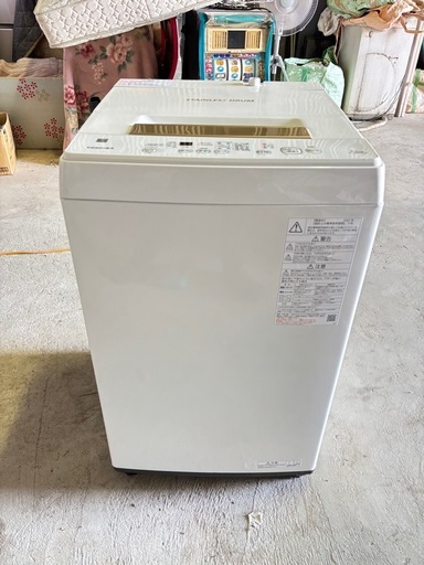 TOSHIBA  洗濯機4.5kg 2021年製 AW-45ME8
